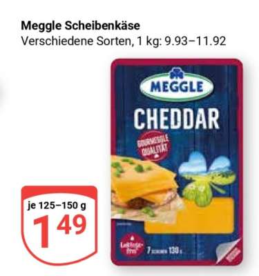 Meggle Scheibenkäse