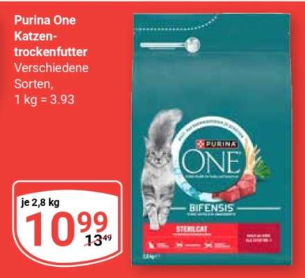 Purina One Katzentrockenfutter