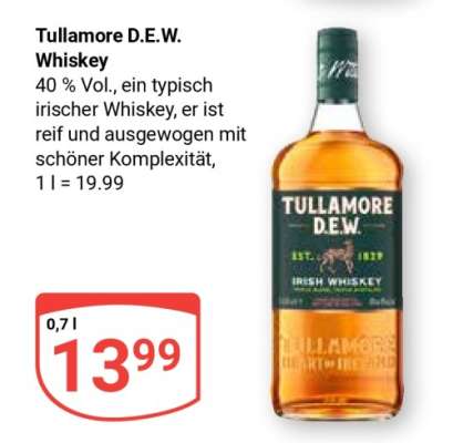 Tullamore D.E.W. Whiskey