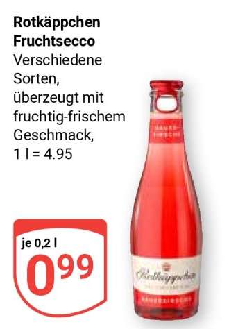 ROTKÄPPCHEN Fruchtsecco°