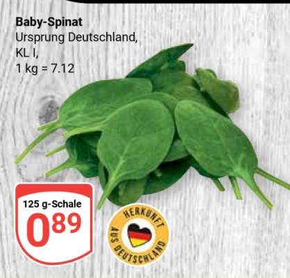 Baby-Spinat