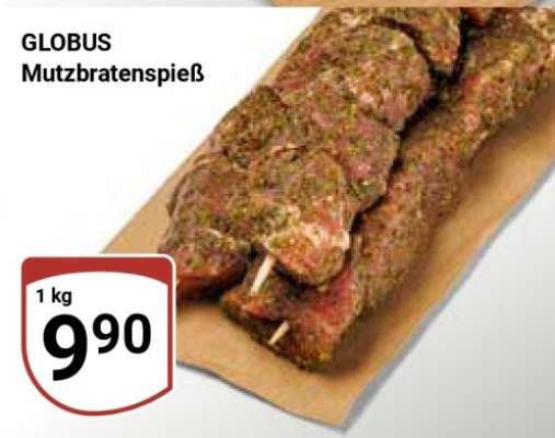 GLOBUS Mutzbratenspieß