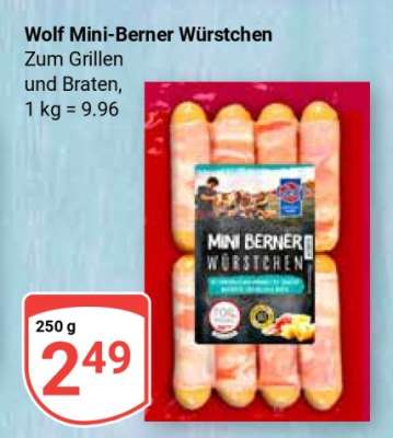 Wolf Mini-Berner Würstchen