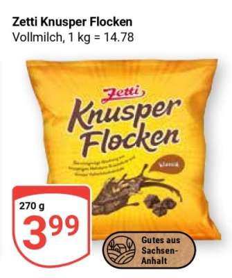 Zetti Knusper- flocken*