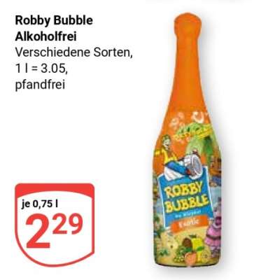 Robby Bubble Alkoholfrei