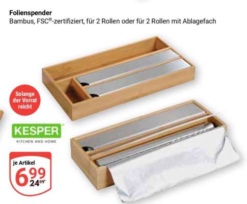 Folienspender