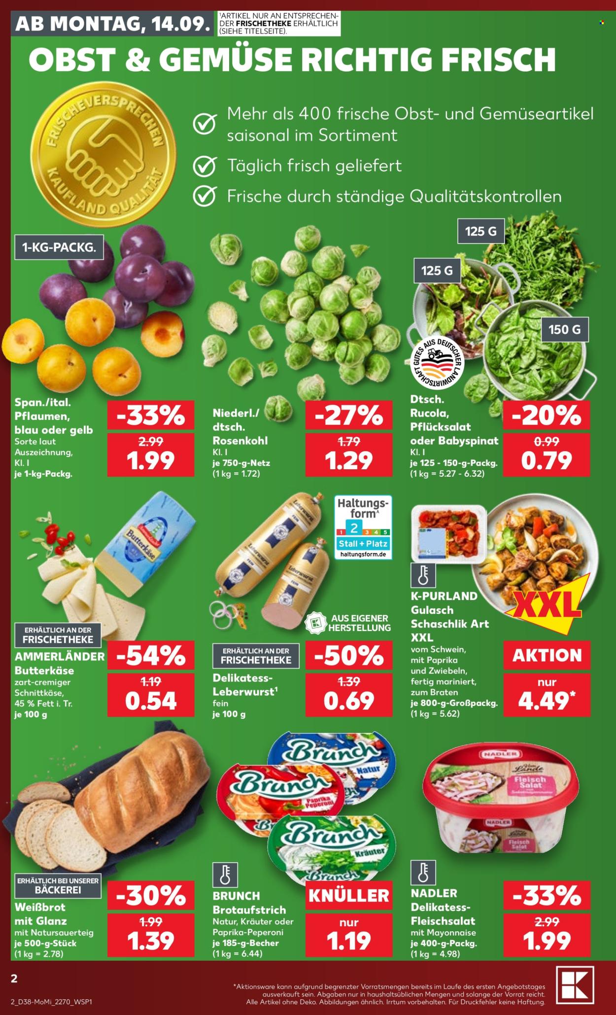 Kaufland Prospekte  - 14.09.2026 - 16.09.2026. Seite 2