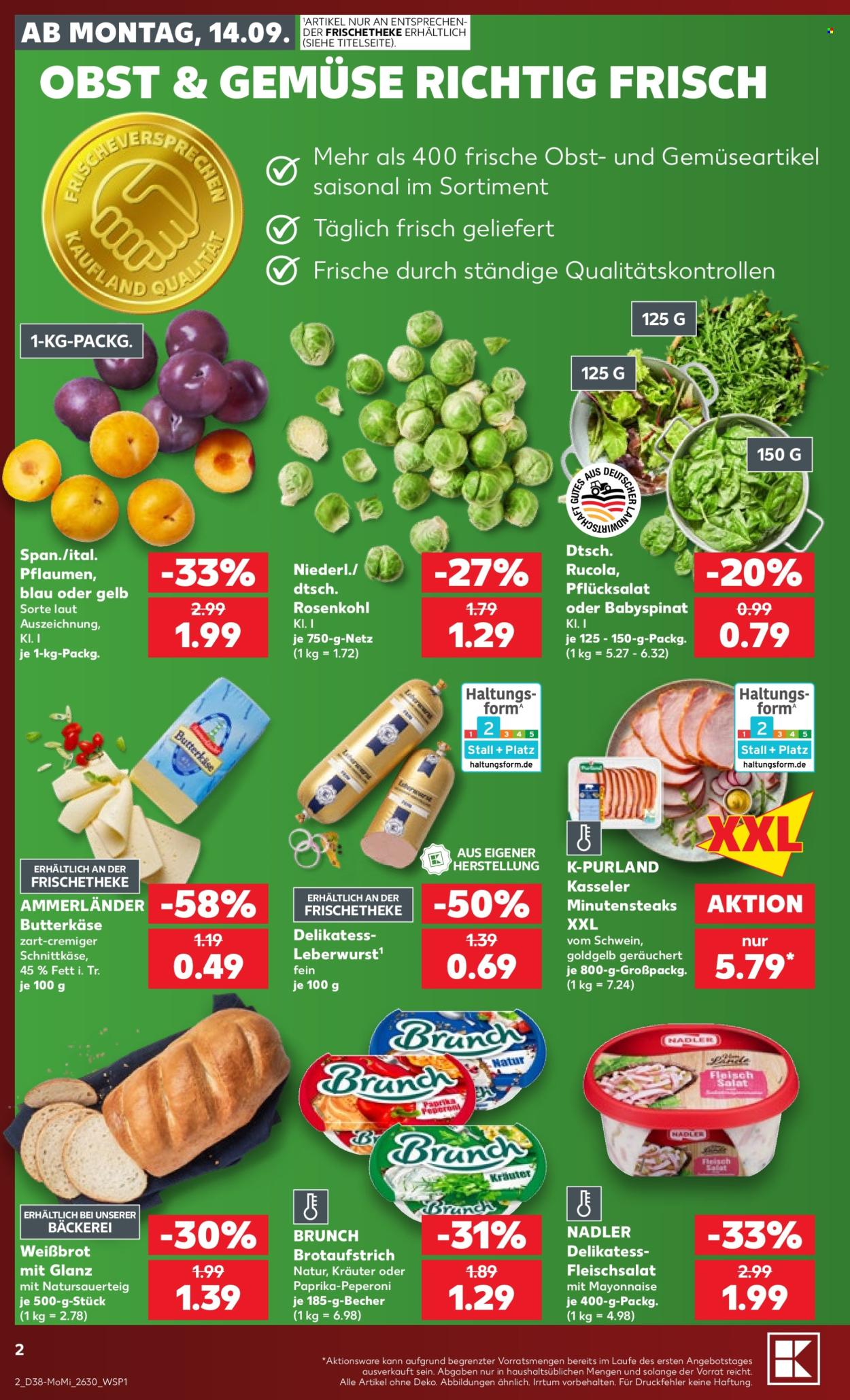 Kaufland Prospekte  - 14.09.2026 - 16.09.2026. Seite 2