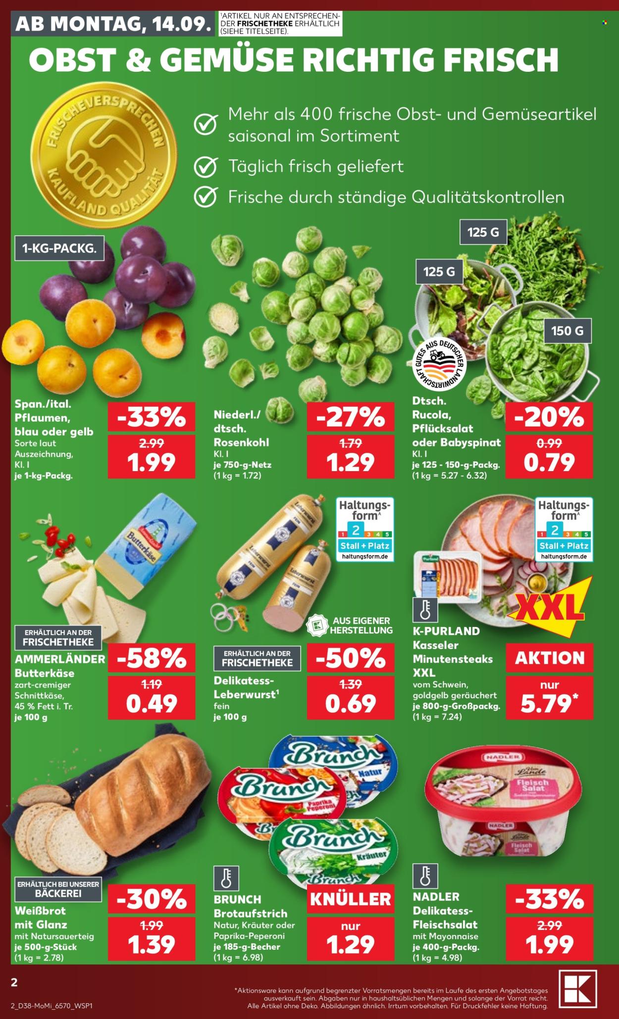 Kaufland Prospekte  - 14.09.2026 - 16.09.2026. Seite 2