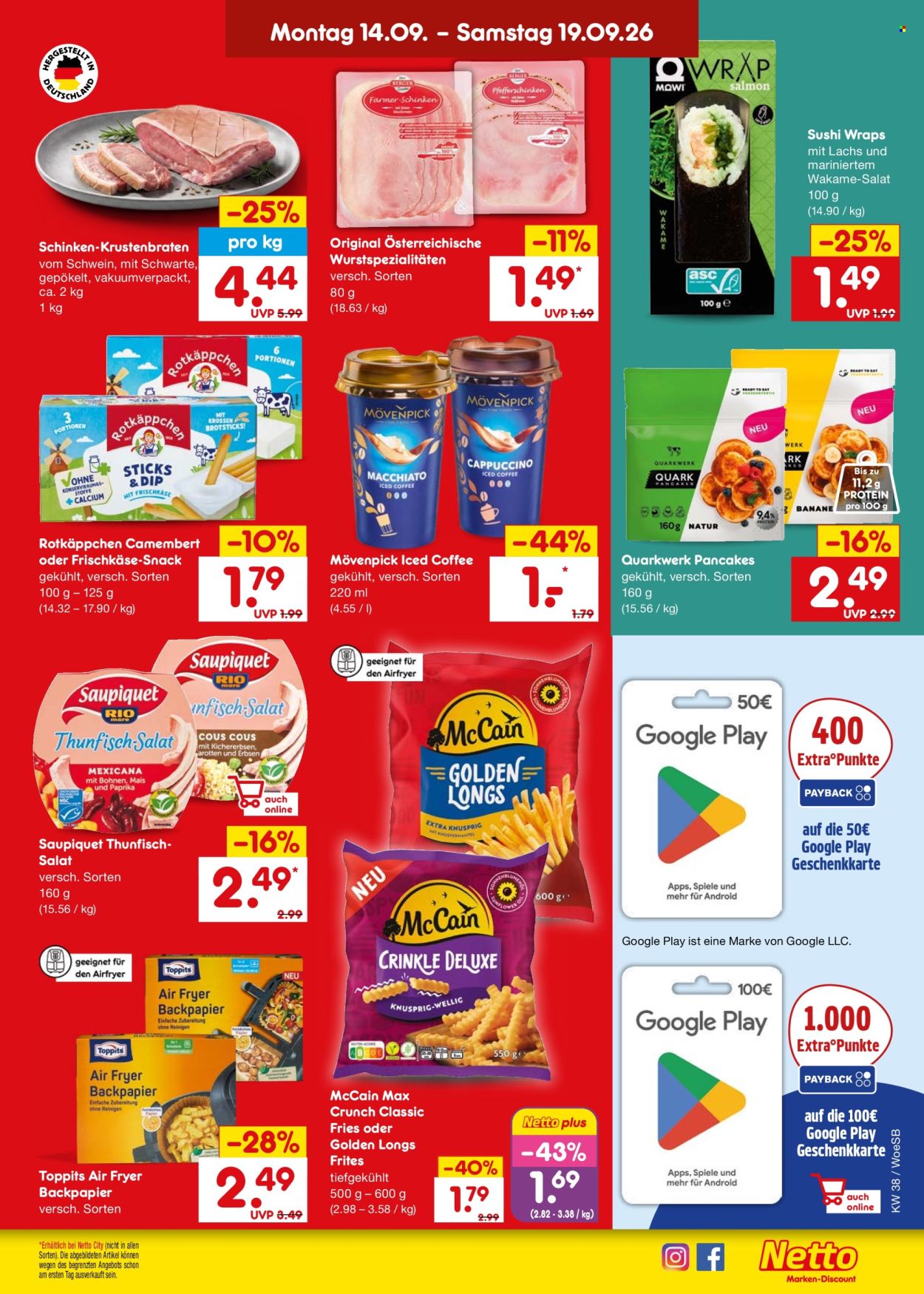 Netto Marken-Discount Prospekte  - 14.09.2026 - 19.09.2026. Seite 25