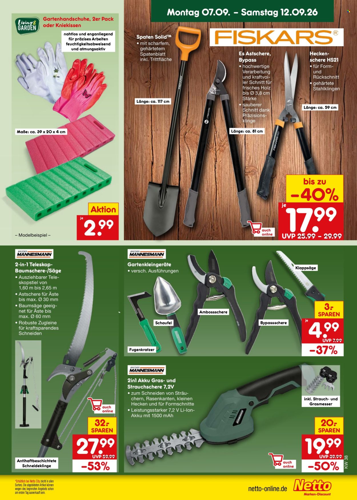 Netto Marken-Discount Prospekte  - 14.09.2026 - 19.09.2026. Seite 50