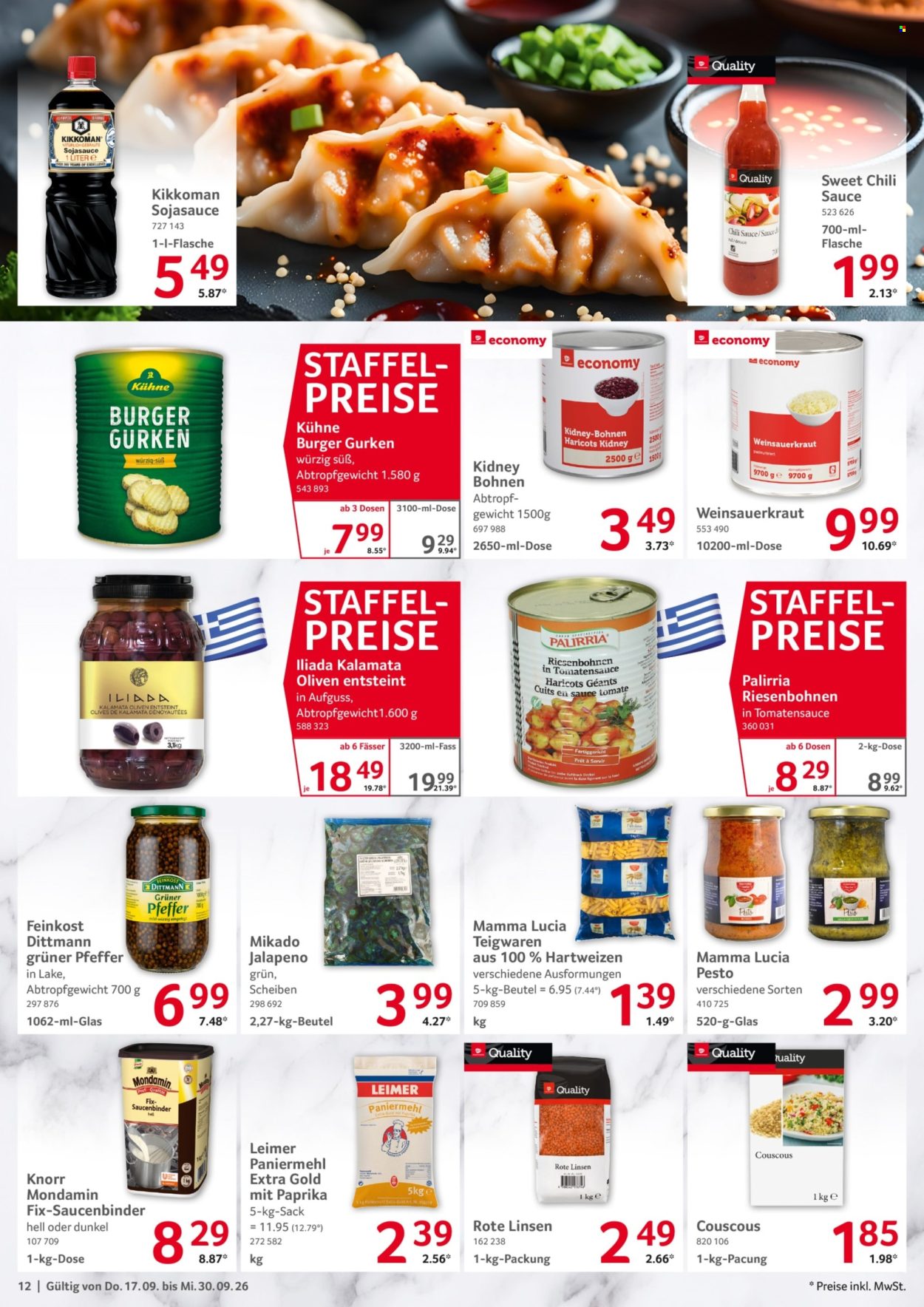 Selgros Prospekte  - 17.09.2026 - 30.09.2026. Seite 12