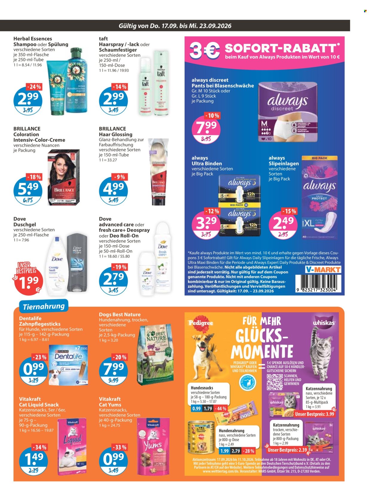 V-Markt Prospekte  - 17.09.2026 - 23.09.2026. Seite 13