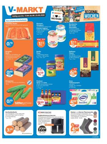 Prospekte V-Markt - 17.09.2026 - 23.09.2026.