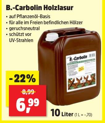 B.-Carbolin Holzlasur