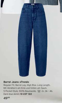 Barrel Jeans »Trend«