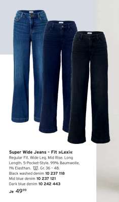 Super Wide Jeans – Fit »Lexi«