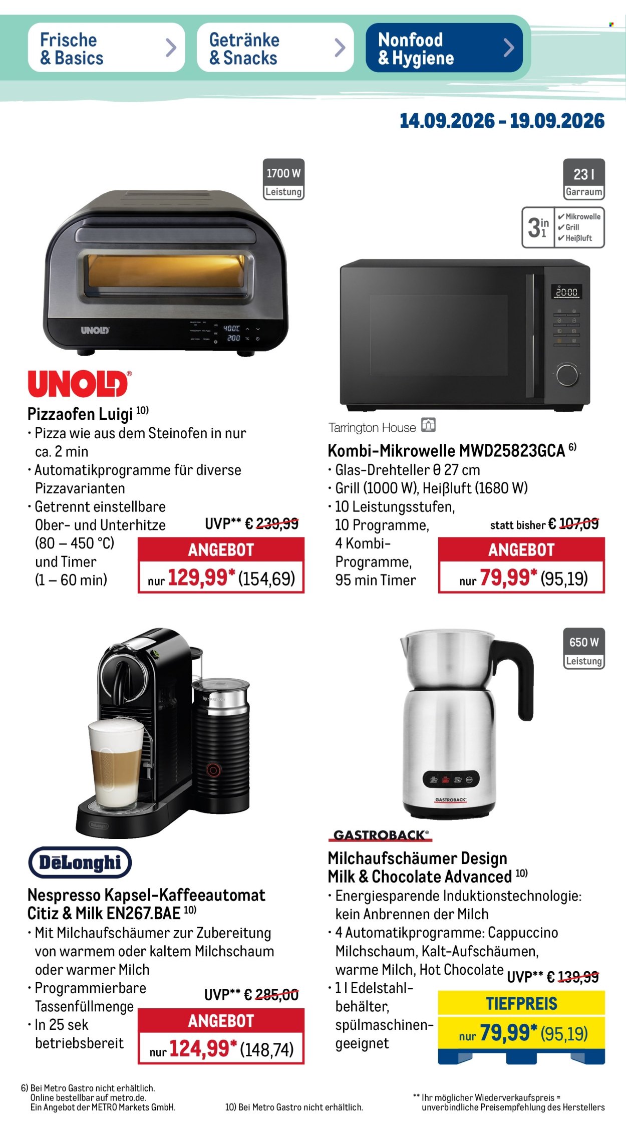 Metro Prospekte  - 14.09.2026 - 19.09.2026. Seite 40