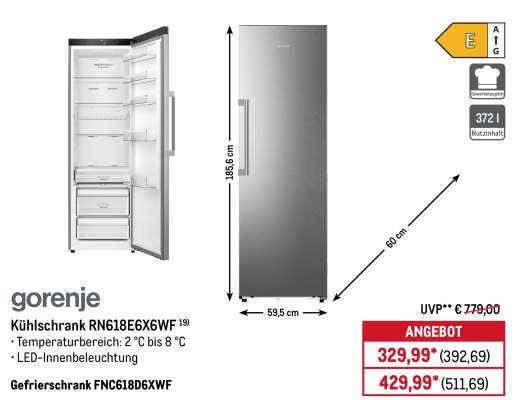 Kühlschrank RN618E6X6WF