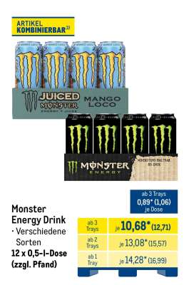 Monster energy drink