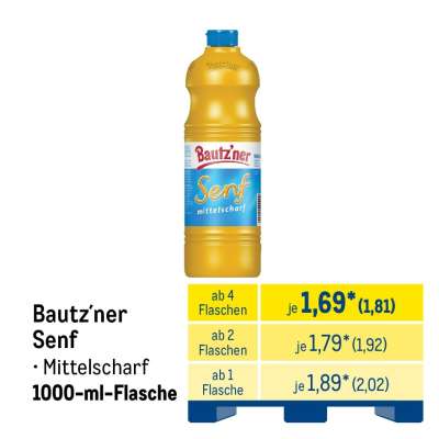 Bautz’ner Senf*
