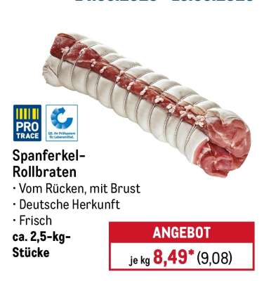 Spanferkel-Rollbraten