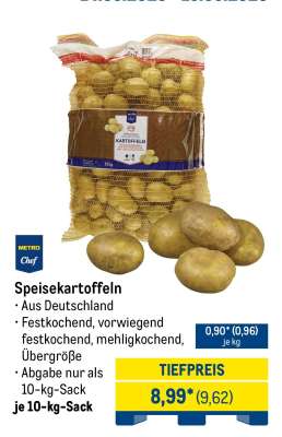 Speisekartoffeln