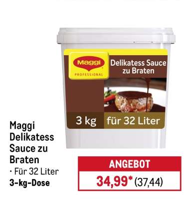 Maggi Delikatess Sauce zu Braten