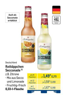 Rotkäppchen Seccoande