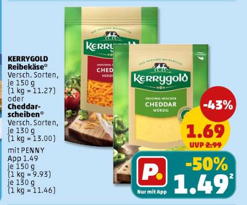 Kerrygold Reibekäse