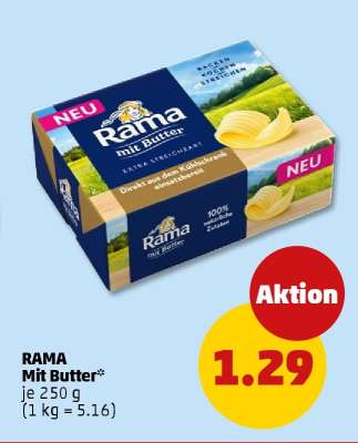 Rama mit Butter
