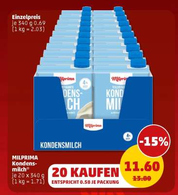 MILPRIMA Kondensmilch*