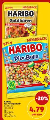 HARIBO XXL Fruchtgummi