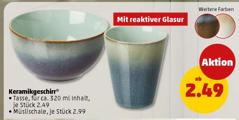 Keramikgeschirr
