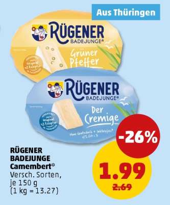 Rügener Badejunge Camembert
