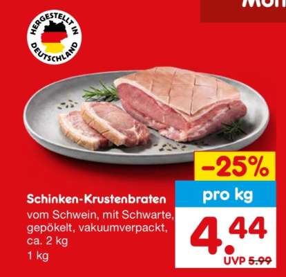 Schinken-Krustenbraten