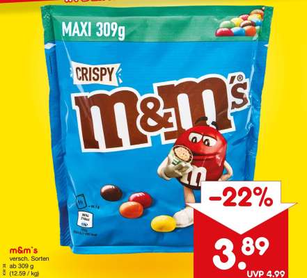 M&M’s*