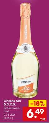 CINZANO Asti D.O.C.G.