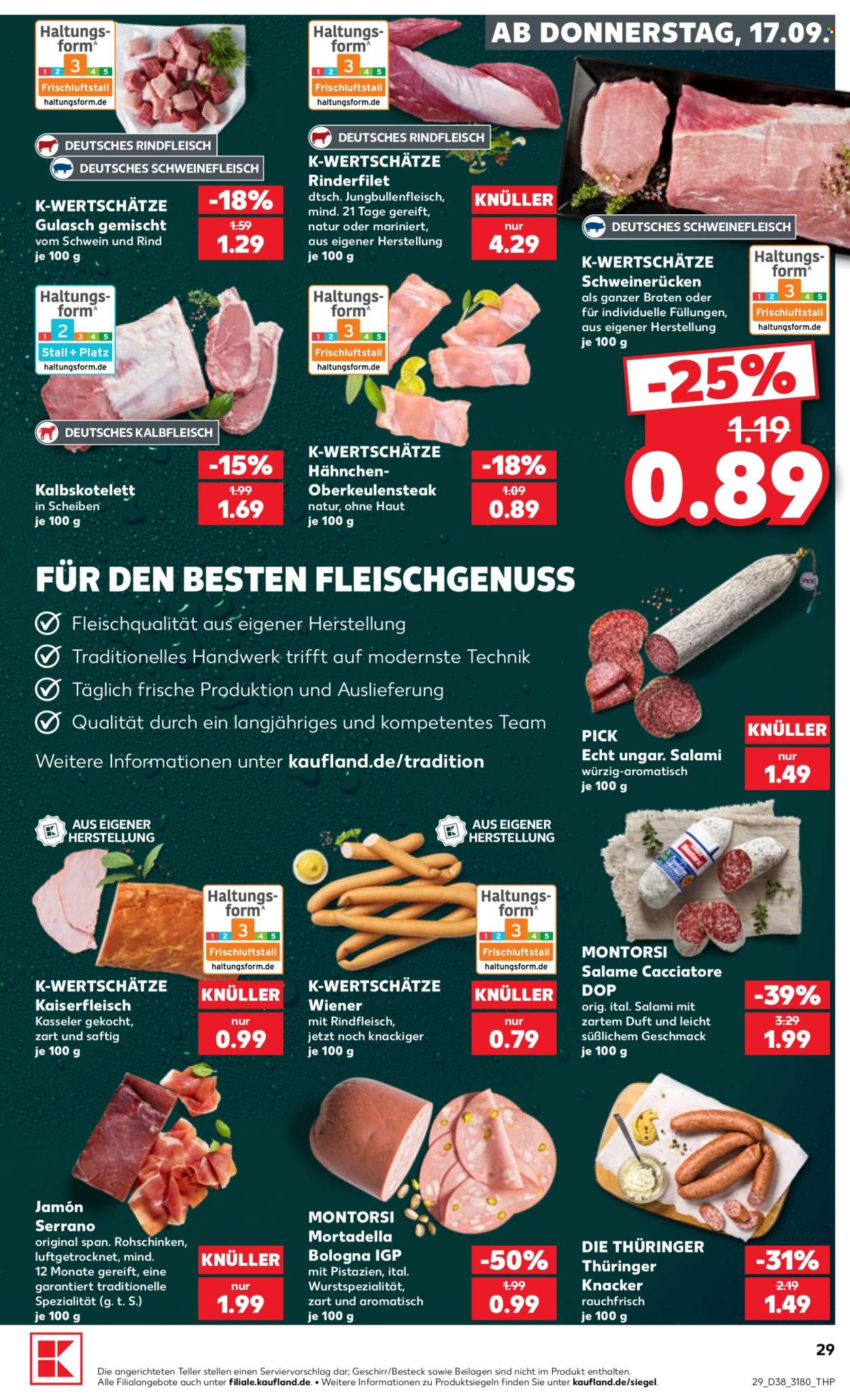 Kaufland Prospekte  - 17.09.2026 - 23.09.2026. Seite 29