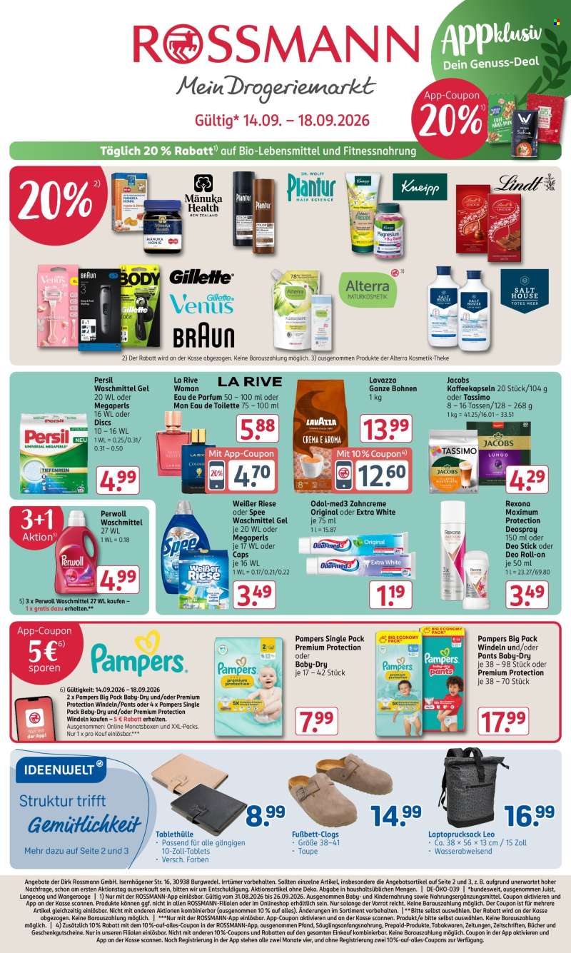 Prospekte Rossmann - 14.09.2026 - 18.09.2026.