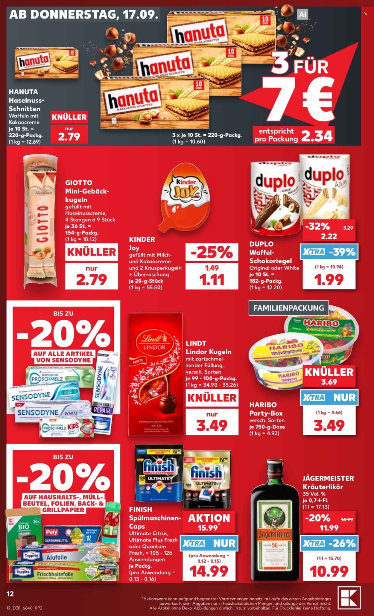 Kaufland Prospekte  - 17.09.2026 - 23.09.2026. Seite 12