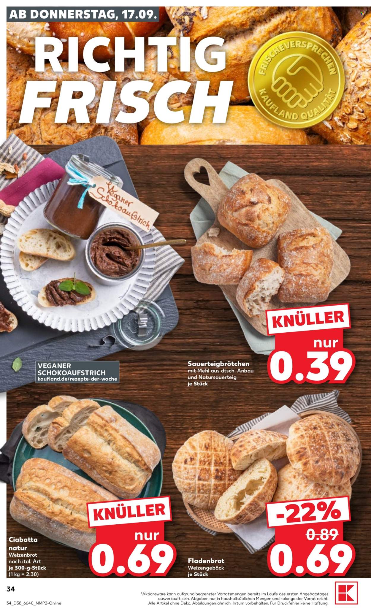 Kaufland Prospekte  - 17.09.2026 - 23.09.2026. Seite 34