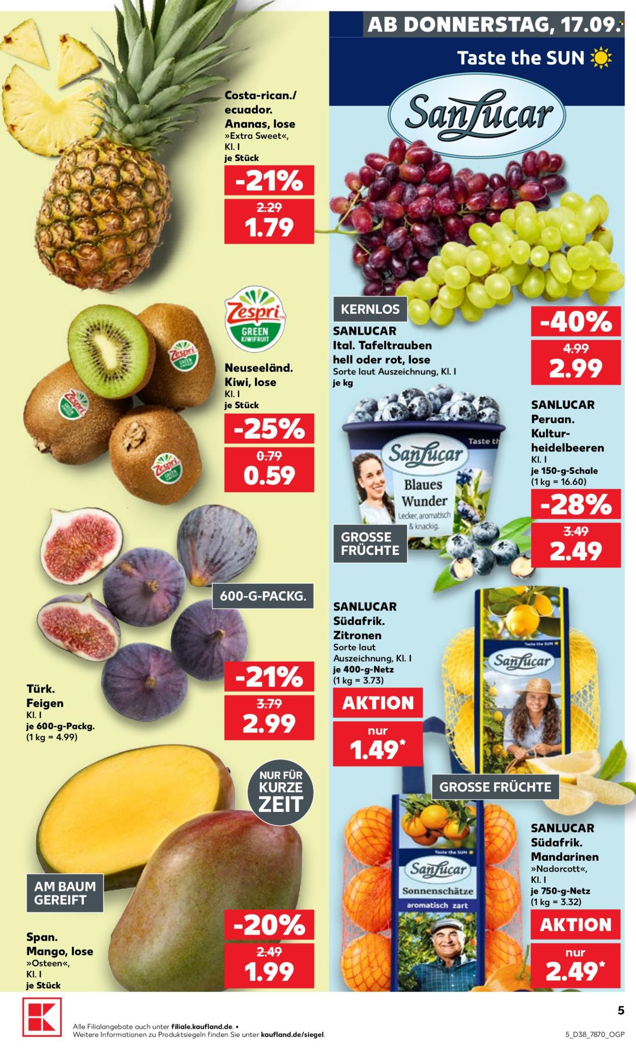 Kaufland Prospekte  - 17.09.2026 - 23.09.2026. Seite 5