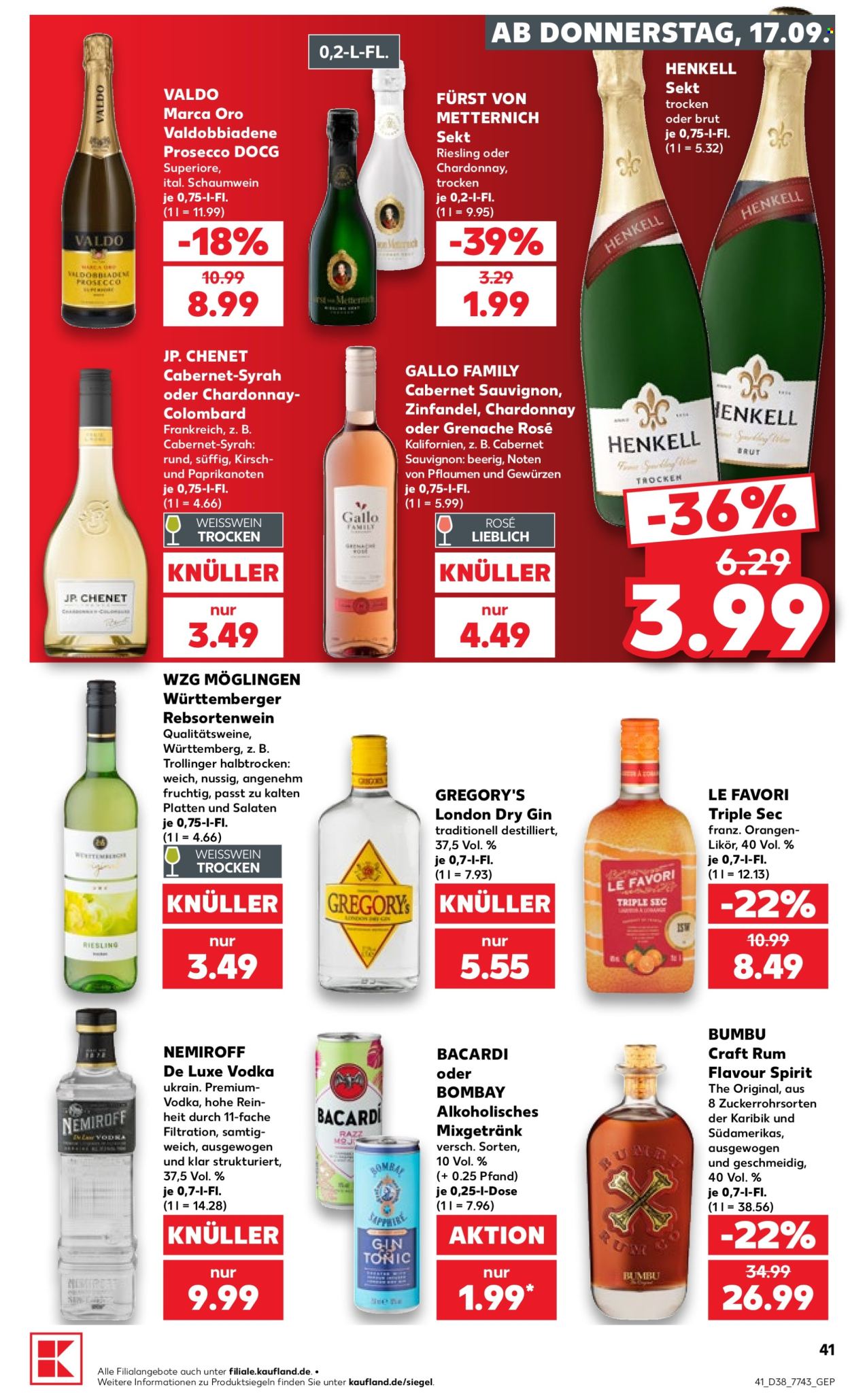 Kaufland Prospekte  - 17.09.2026 - 23.09.2026. Seite 41