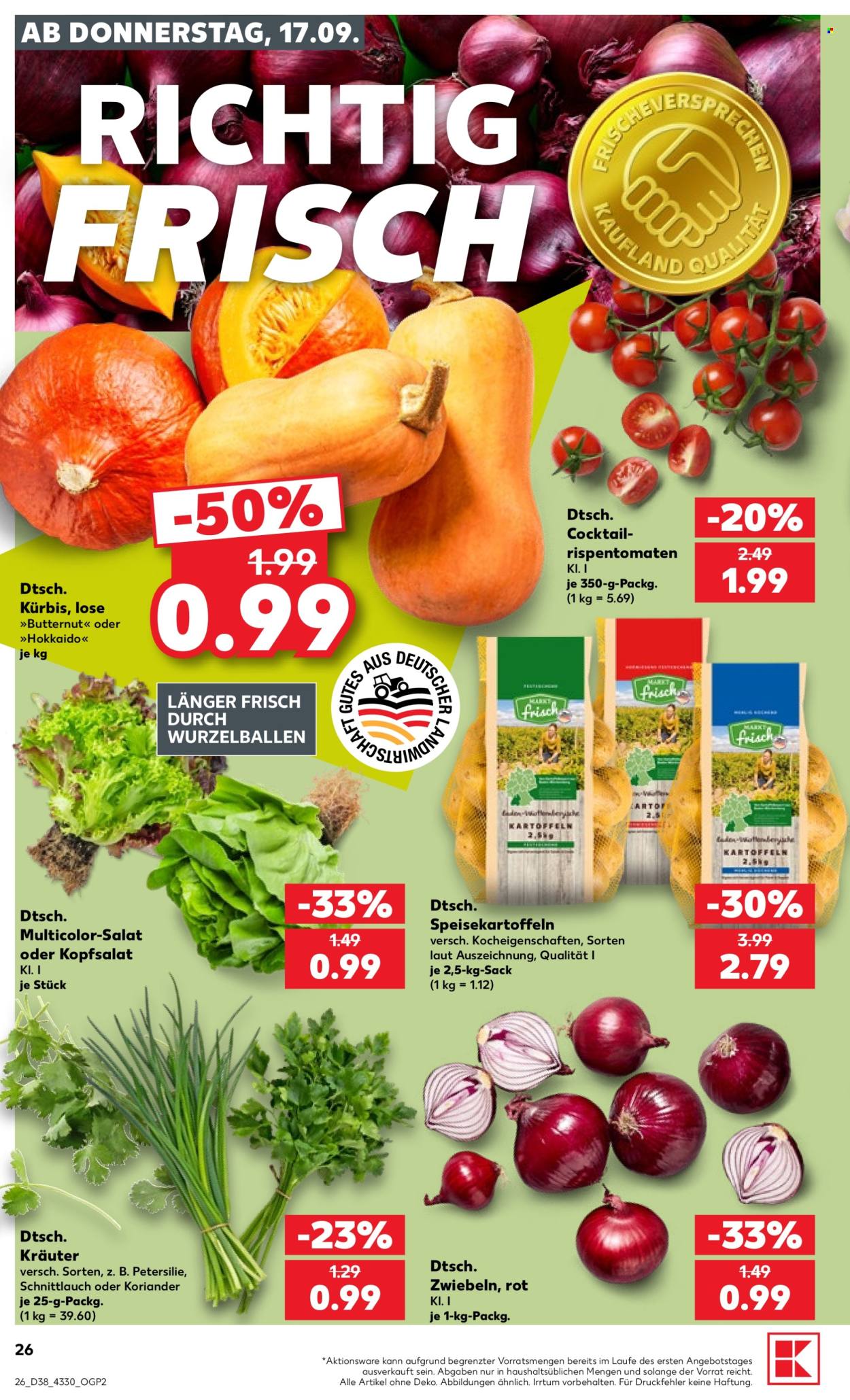 Kaufland Prospekte  - 17.09.2026 - 23.09.2026. Seite 26