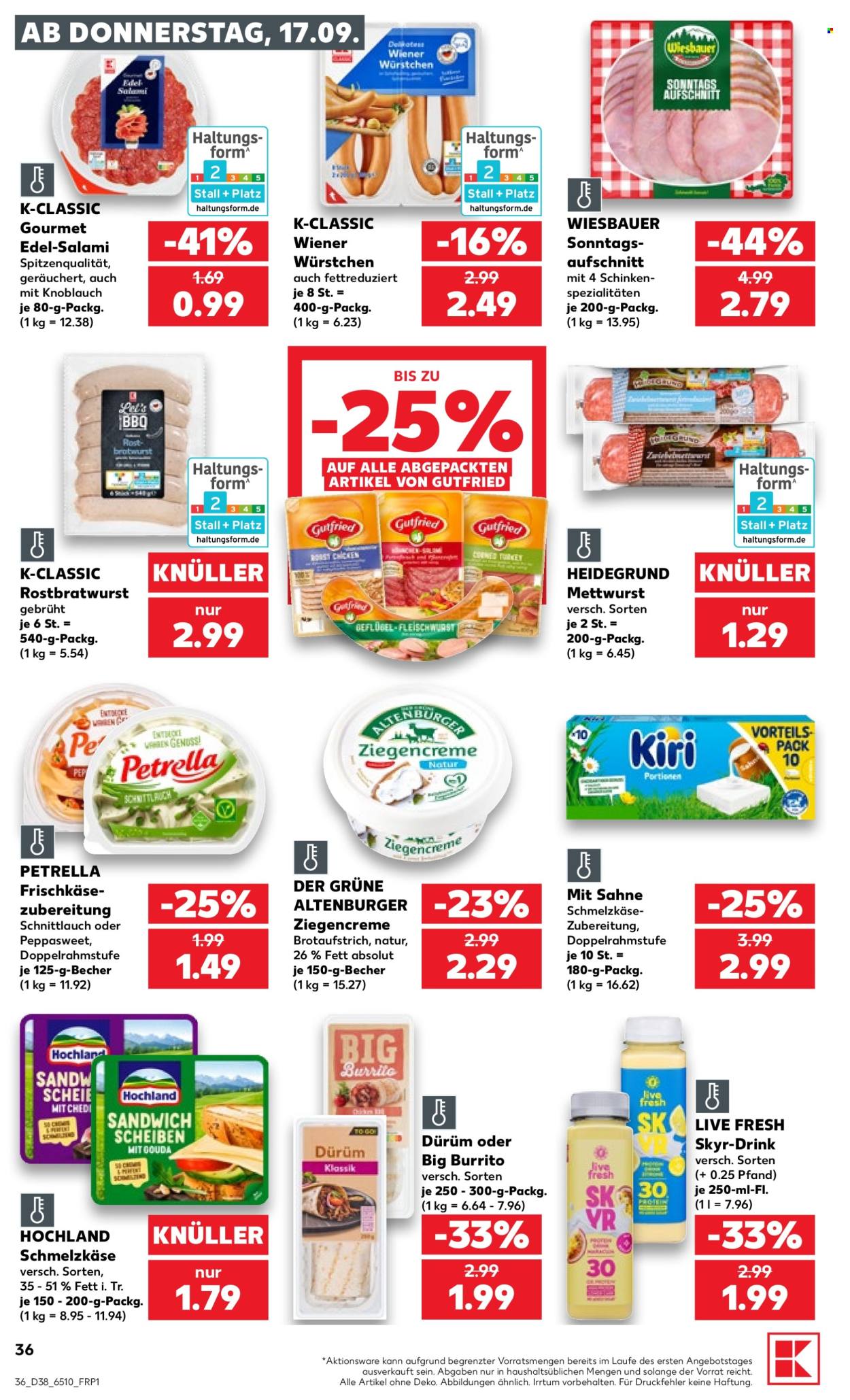 Kaufland Prospekte  - 17.09.2026 - 23.09.2026. Seite 36