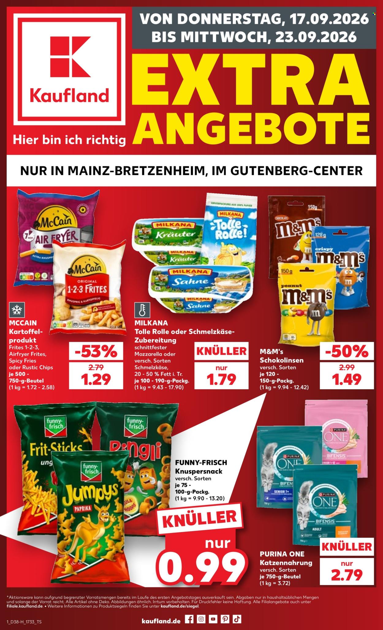 Kaufland Prospekte  - 17.09.2026 - 23.09.2026. Seite 1