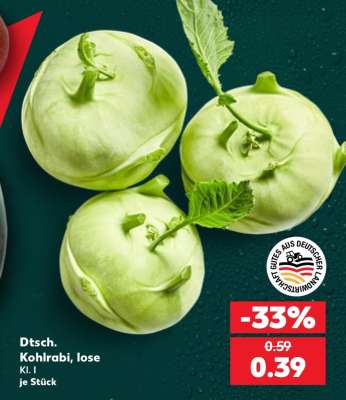 Dtsch. Kohlrabi, lose
