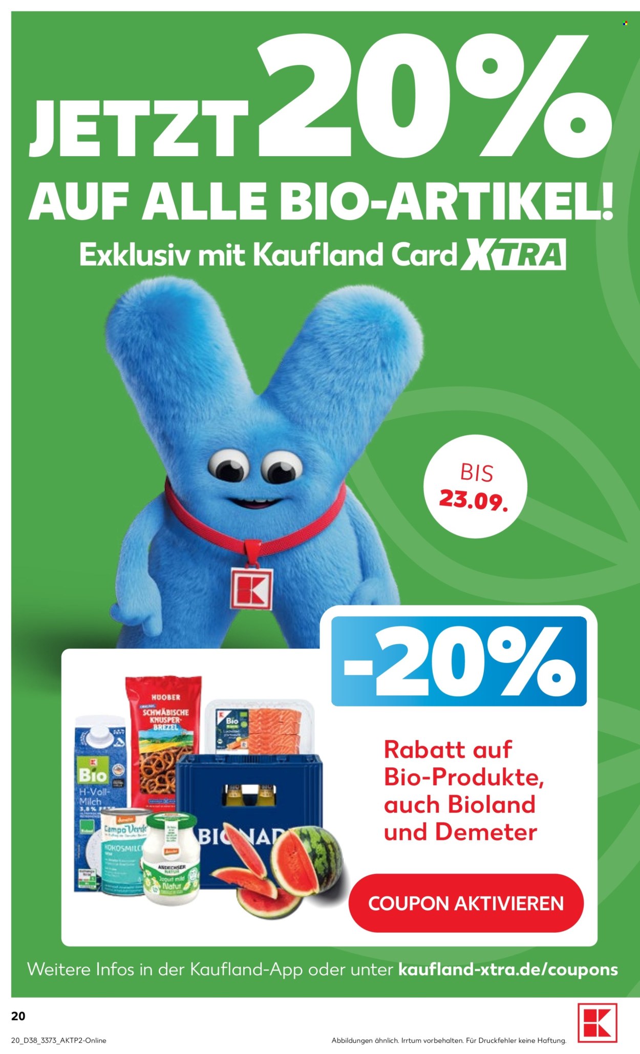 Kaufland Prospekte  - 17.09.2026 - 23.09.2026. Seite 20