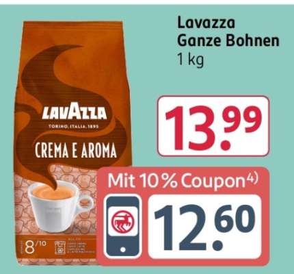 Lavazza Ganze Bohnen 1 kg